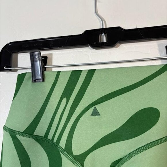 Vitality x Cosmopolitan Leggings Womens Small Green High Rise Abstract Yoga - Picture 4 of 9